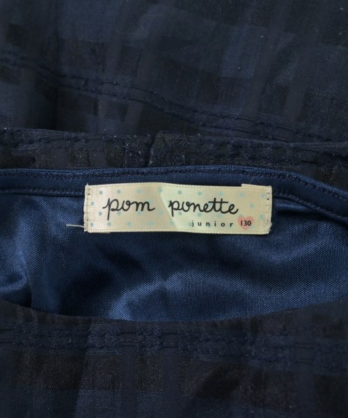 pom ponette（ポンポネット）ワンピース（その他） 紺 サイズ:130(9T-10T) キッズ/2200710307064