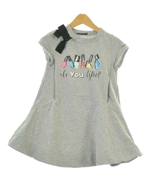 simonetta(シモネッタ)ワンピース（その他） グレー サイズ:122(7T-8T)/2200674346178