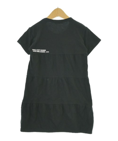 x-girl first stage（エックスガールファーストステージ）ワンピース（その他） 黒 サイズ:130(9T-10T) キッズ/2200673496027