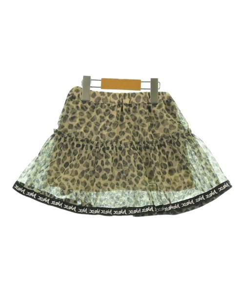 x-girl first stage（エックスガールファーストステージ）スカート（その他） ベージュ サイズ:110(5T-6T) キッズ/2200649471102