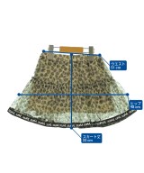 x-girl first stage（エックスガールファーストステージ）スカート（その他） ベージュ サイズ:110(5T-6T) キッズ/2200649471102