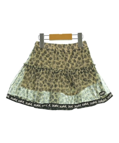 x-girl first stage(エックスガールファーストステージ)スカート（その他） ベージュ サイズ:100(3T-4T)/2200649471119