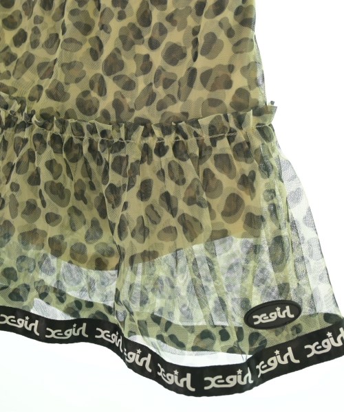 x-girl first stage（エックスガールファーストステージ）スカート（その他） ベージュ サイズ:100(3T-4T) キッズ/2200649471119