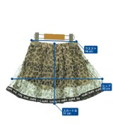 x-girl first stage（エックスガールファーストステージ）スカート（その他） ベージュ サイズ:100(3T-4T) キッズ/2200649471119