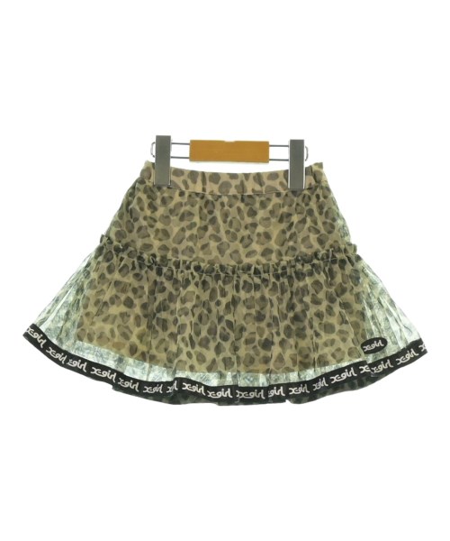 x-girl first stage(エックスガールファーストステージ)スカート（その他） ベージュ サイズ:100(3T-4T)/2200649471126