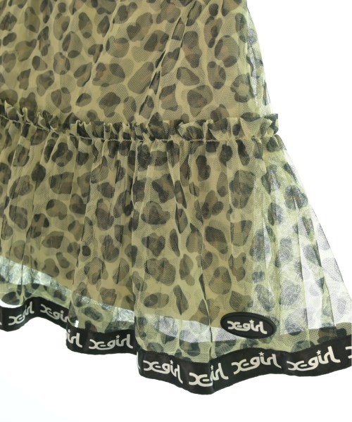 x-girl first stage（エックスガールファーストステージ）スカート（その他） ベージュ サイズ:100(3T-4T) キッズ/2200649471126