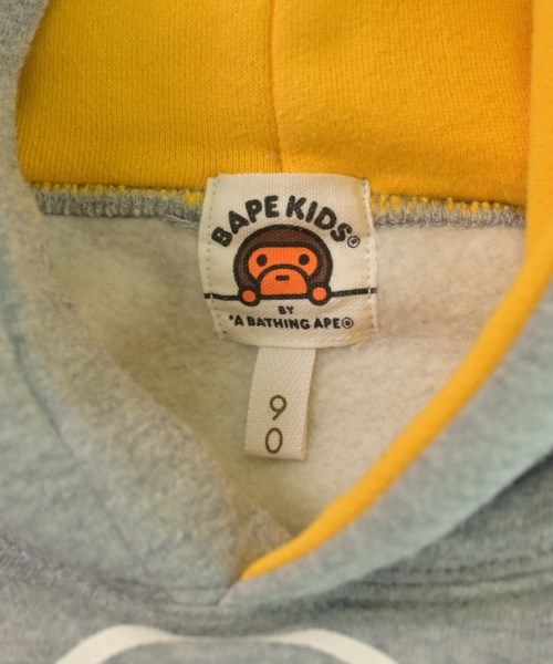 A BATHING APE（アベイシングエイプ）パーカー グレー サイズ:130(9T-10T) キッズ/2200610875113