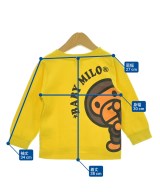 A BATHING APE（アベイシングエイプ）Tシャツ・カットソー 黄 サイズ:90(24M) キッズ/2200651760140