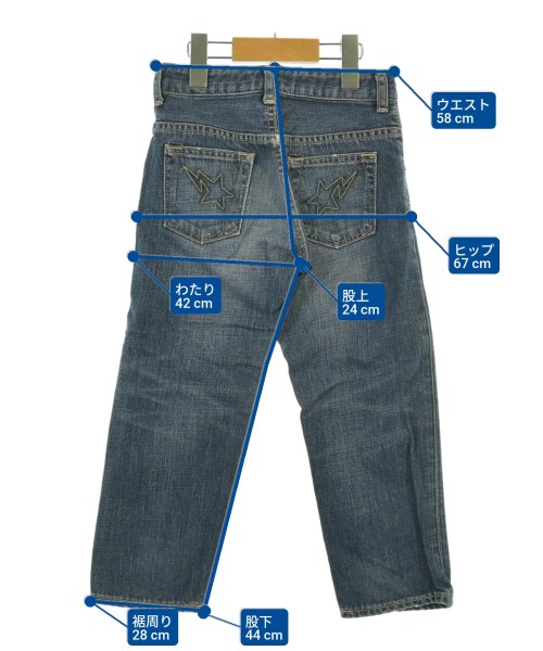 A BATHING APE（アベイシングエイプ）その他 紺 サイズ:110(5T-6T) キッズ/2200644464079