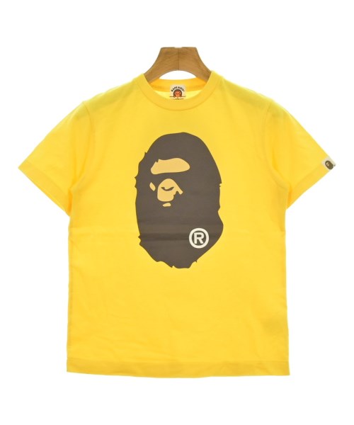 A BATHING APE(アベイシングエイプ)Tシャツ・カットソー 黄 サイズ:140(11T-12T)/2200681436022