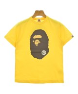 A BATHING APE（アベイシングエイプ）Tシャツ・カットソー 黄 サイズ:140(11T-12T) キッズ/2200681436022