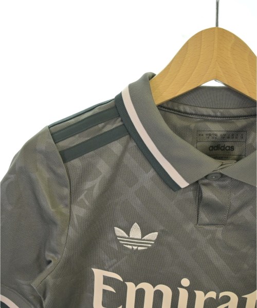 adidas（アディダス）Tシャツ・カットソー グレー サイズ:130cm キッズ/2200621429183