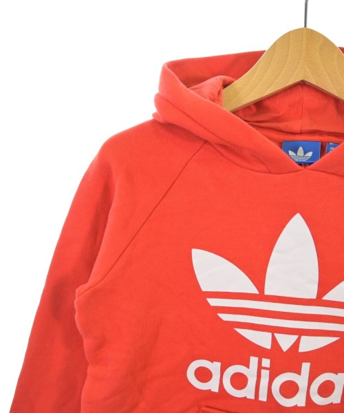 adidas（アディダス）パーカー 赤 サイズ:130(9T-10T) キッズ/2200622191102