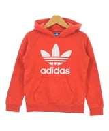 adidas（アディダス）パーカー 赤 サイズ:130(9T-10T) キッズ/2200622191102
