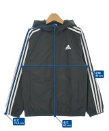adidas（アディダス）その他 黒 サイズ:150(13T-14T) キッズ/2200612179059