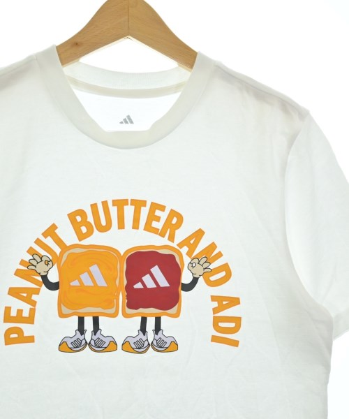 adidas（アディダス）Tシャツ・カットソー 白 サイズ:160(15T-16T) キッズ/2200616823088