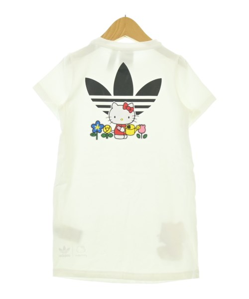 adidas（アディダス）ワンピース（その他） 白 サイズ:110(5T-6T) キッズ/2200654741092