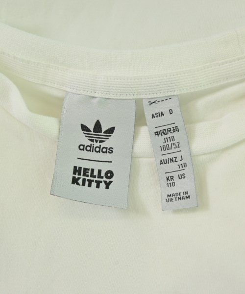 adidas（アディダス）ワンピース（その他） 白 サイズ:110(5T-6T) キッズ/2200654741092
