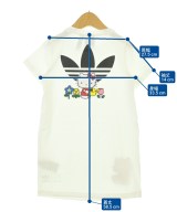 adidas（アディダス）ワンピース（その他） 白 サイズ:110(5T-6T) キッズ/2200654741092