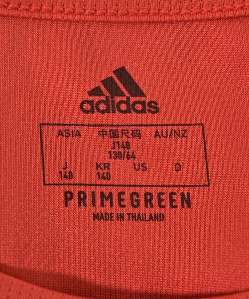 adidas（アディダス）Tシャツ・カットソー 赤 サイズ:140(11T-12T) キッズ/2200713124026