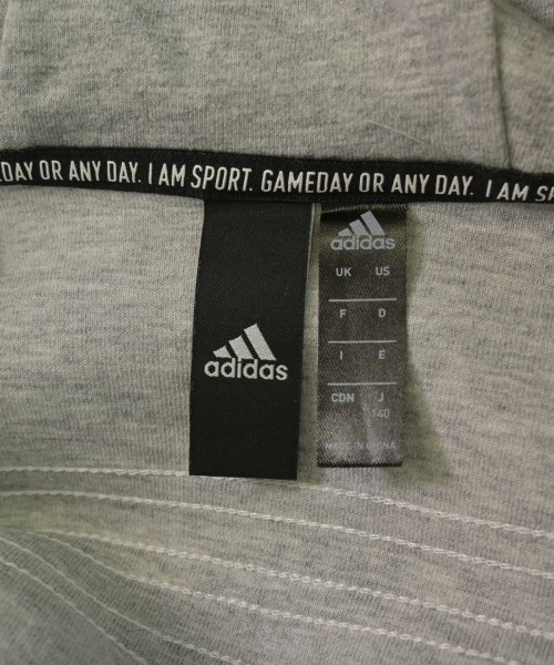 adidas（アディダス）パーカー グレー サイズ:140(11T-12T) キッズ/2200647773079