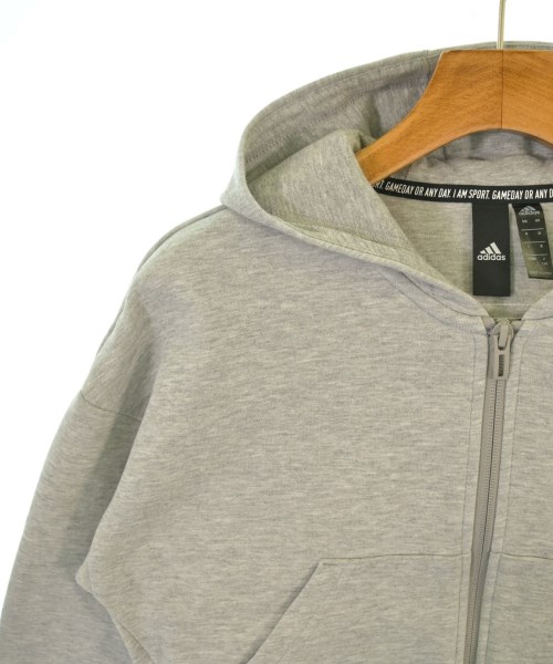 adidas（アディダス）パーカー グレー サイズ:140(11T-12T) キッズ/2200647773079