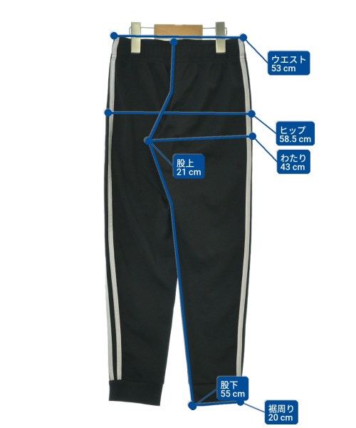 adidas（アディダス）その他 黒 サイズ:130(9T-10T) キッズ