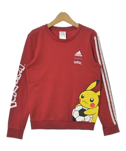 adidas(アディダス)スウェット 赤 サイズ:S(100cm位)/2200662937074