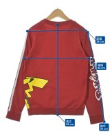 adidas（アディダス）スウェット 赤 サイズ:S(100cm位) キッズ/2200662937074