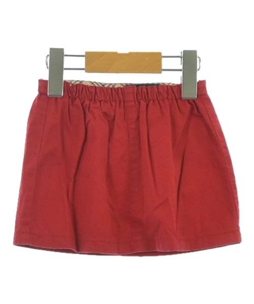 BURBERRY（バーバリー）スカート（その他） 赤 サイズ:80(12M) キッズ/2200623516409
