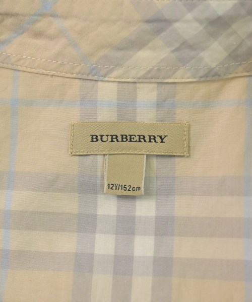 BURBERRY（バーバリー）シャツ ベージュ サイズ:152(13T-14T) キッズ/2200616611029