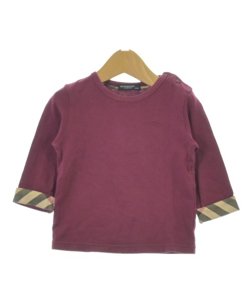 BURBERRY(バーバリー)Tシャツ・カットソー 赤 サイズ:90(24M)/2200693331186