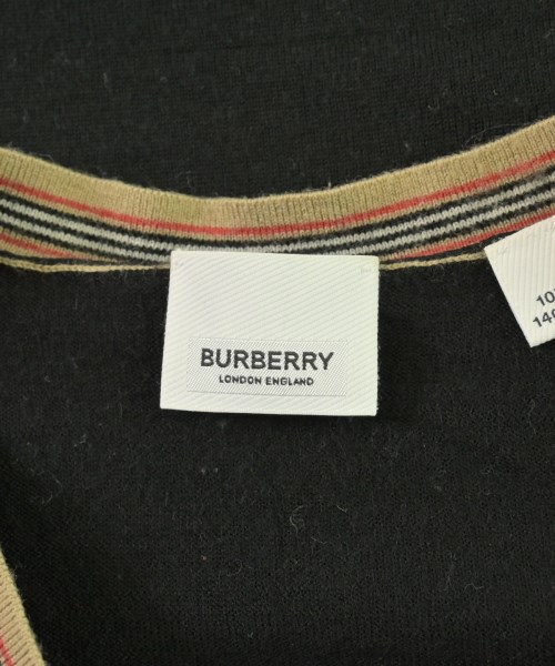 BURBERRY（バーバリー）ニット 黒 サイズ:140(11T-12T) キッズ/2200712247078