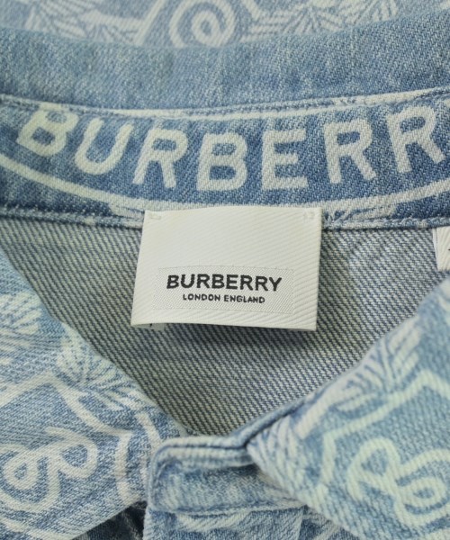 BURBERRY（バーバリー）シャツ 青 サイズ:164(15T-16T) キッズ/2200701029418