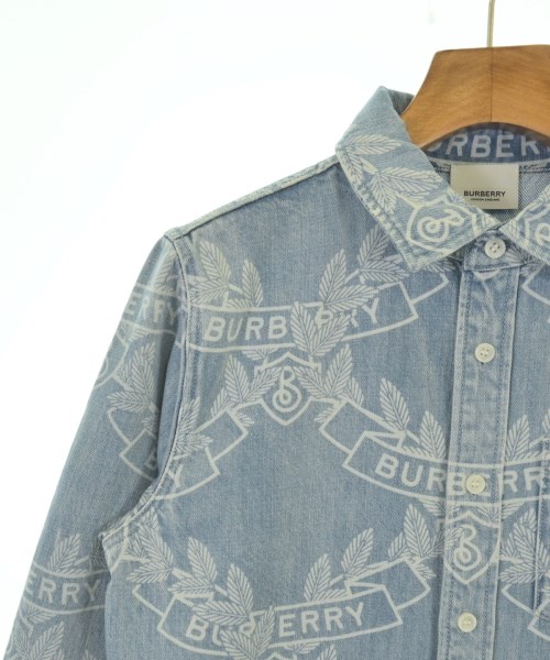 BURBERRY（バーバリー）シャツ 青 サイズ:164(15T-16T) キッズ/2200701029418