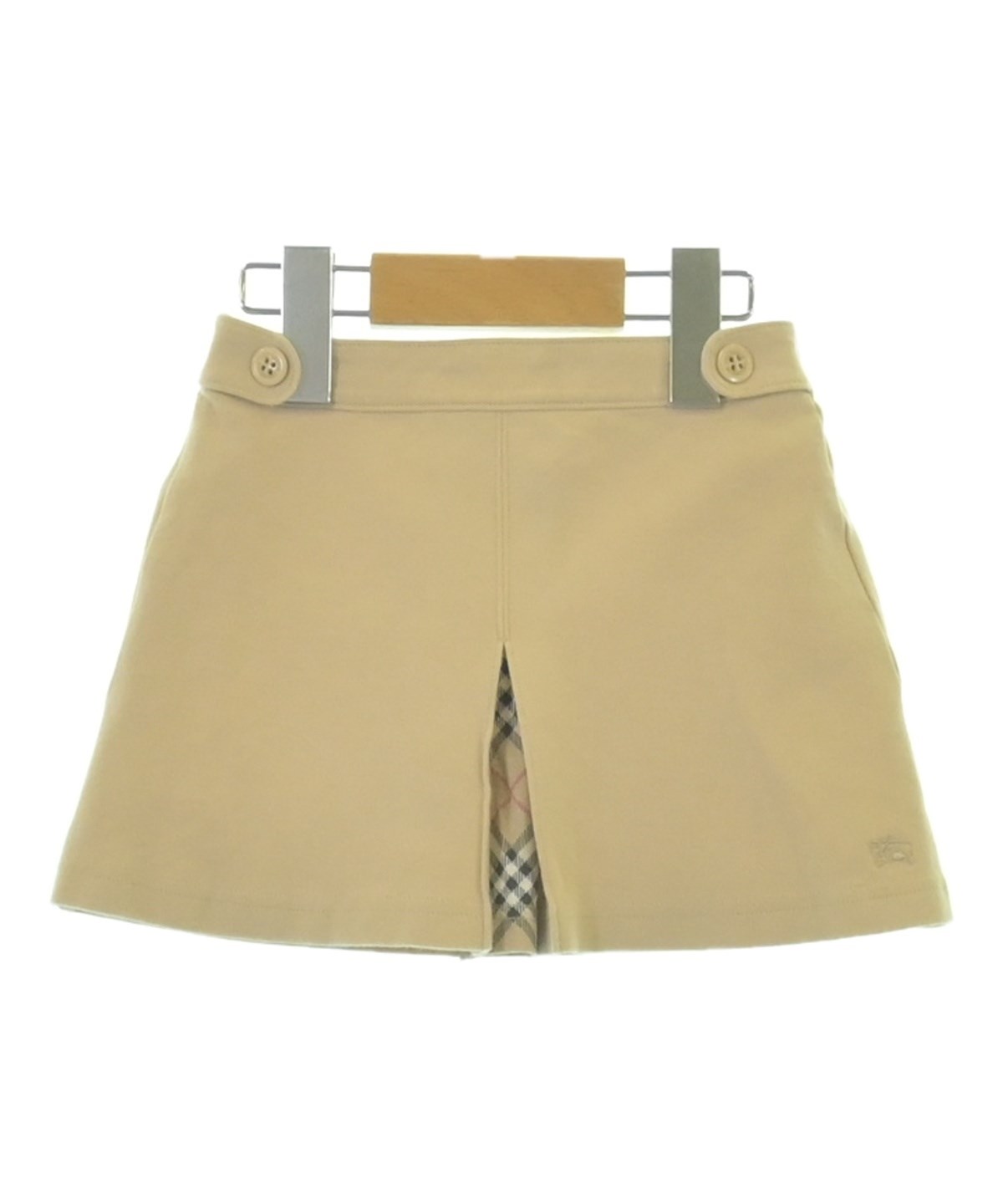 バーバリー　スカート　ベージュ　14Y 164cm キッズ BURBERRY（バーバリー）スカート（その他） ベージュ サイズ:90cm