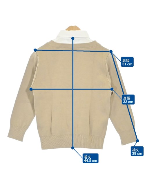 BURBERRY（バーバリー）ニット ベージュ サイズ:110(5T-6T) キッズ/2200716557210