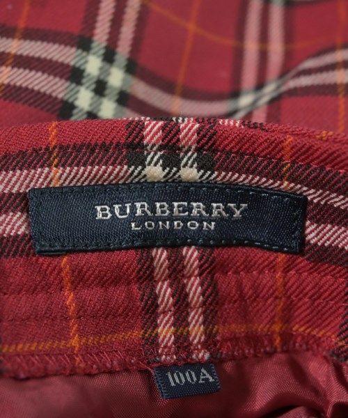 BURBERRY（バーバリー）スカート（その他） 赤 サイズ:100(3T-4T) キッズ/2200721811086