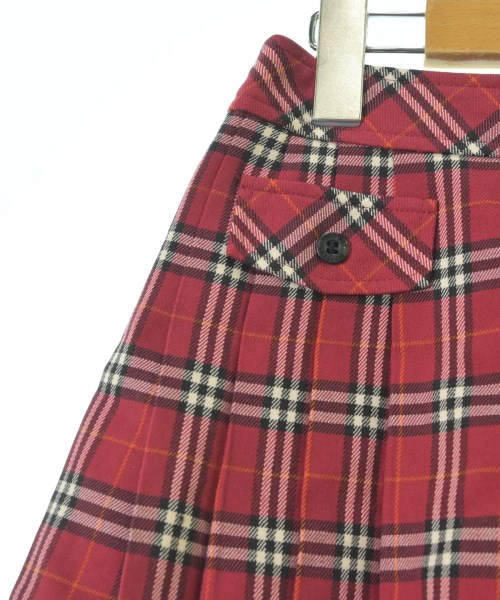 BURBERRY（バーバリー）スカート（その他） 赤 サイズ:100(3T-4T) キッズ/2200721811086
