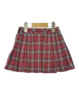 BURBERRY（バーバリー）スカート（その他） 赤 サイズ:100(3T-4T) キッズ/2200721811086