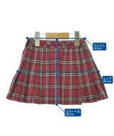 BURBERRY（バーバリー）スカート（その他） 赤 サイズ:100(3T-4T) キッズ/2200721811086