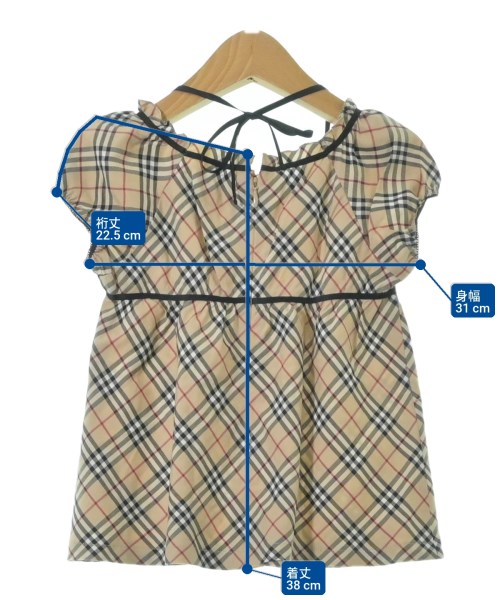 BURBERRY（バーバリー）シャツ ベージュ サイズ:100(3T-4T) キッズ/2200721811109