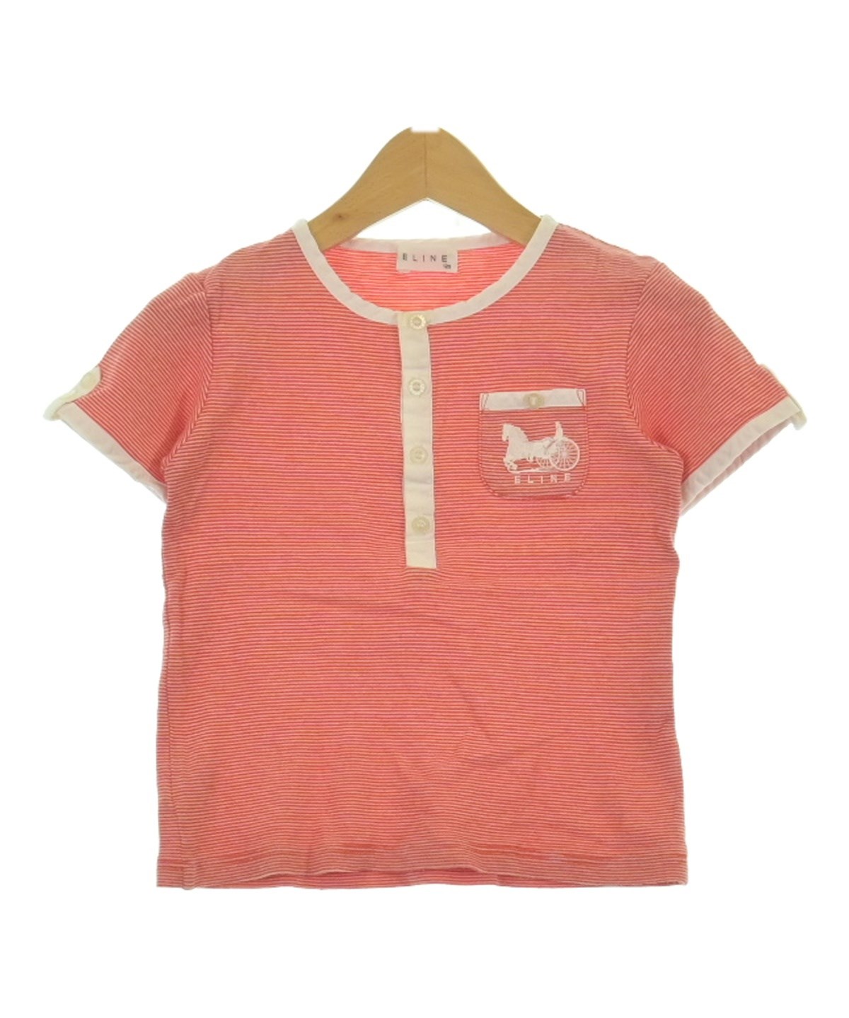 CELINE（セリーヌ）Tシャツ・カットソー 赤 サイズ:120(7T-8T) キッズ