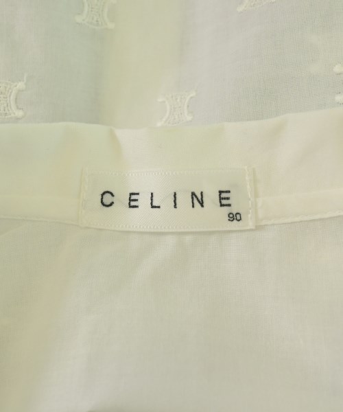 CELINE（セリーヌ）シャツ 白 サイズ:90(24M) キッズ/2200702742132