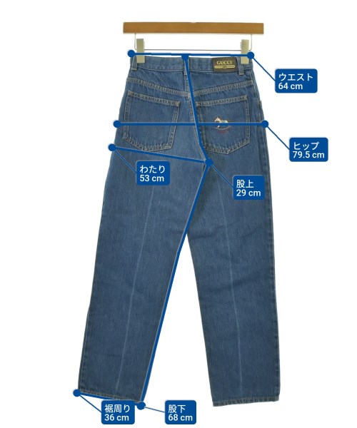 GUCCI（グッチ）その他 青 サイズ:10(130cm位) キッズ/2200621429046