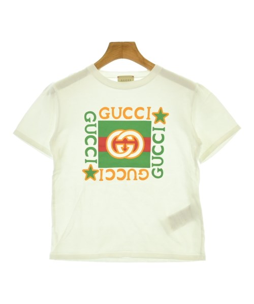 GUCCI(グッチ)Tシャツ・カットソー 白 サイズ:8(120cm位)/2200638289015