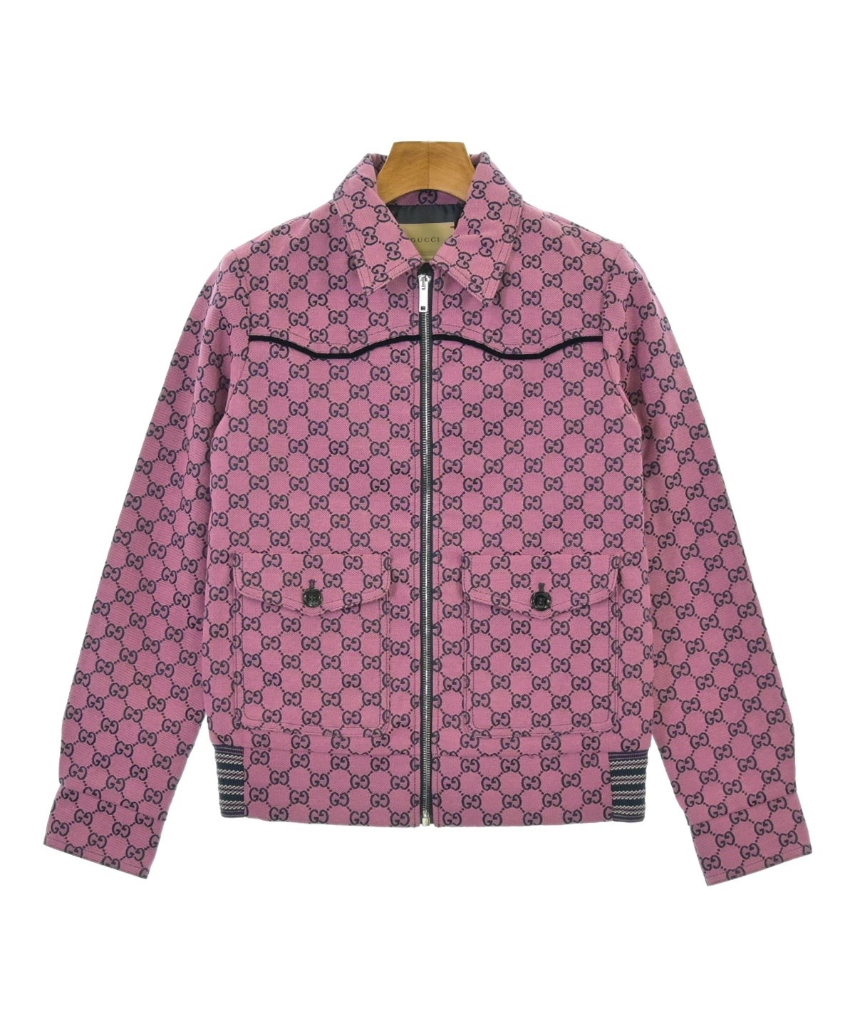 GUCCI グッチ　ブルゾン　ウインドブレーカー　36m ピンク GUCCI（グッチ）その他 ピンク サイズ:12(140cm位) キッズ