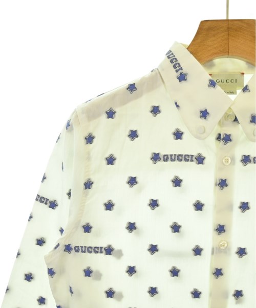 GUCCI（グッチ）シャツ 白 サイズ:12(140cm位) キッズ/2200640116071