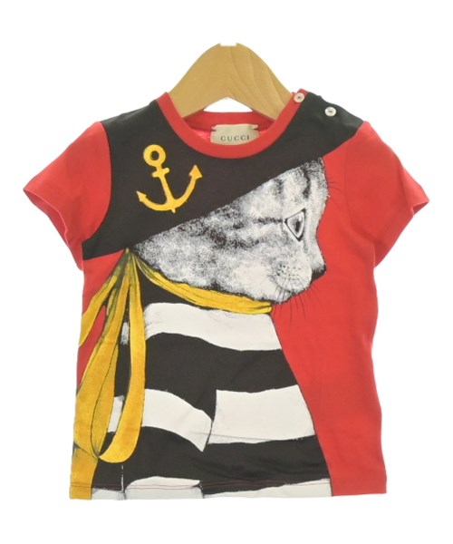 GUCCI(グッチ)Tシャツ・カットソー 赤 サイズ:80(12M)/2200594196082