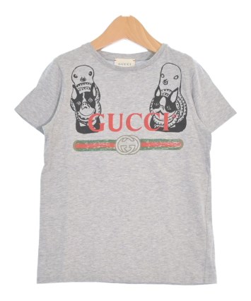 GUCCI チルドレン　Tシャツ　120 GUCCI - グッチ キッズサイズ 120㎝ イエロー ロゴ Tシャツ